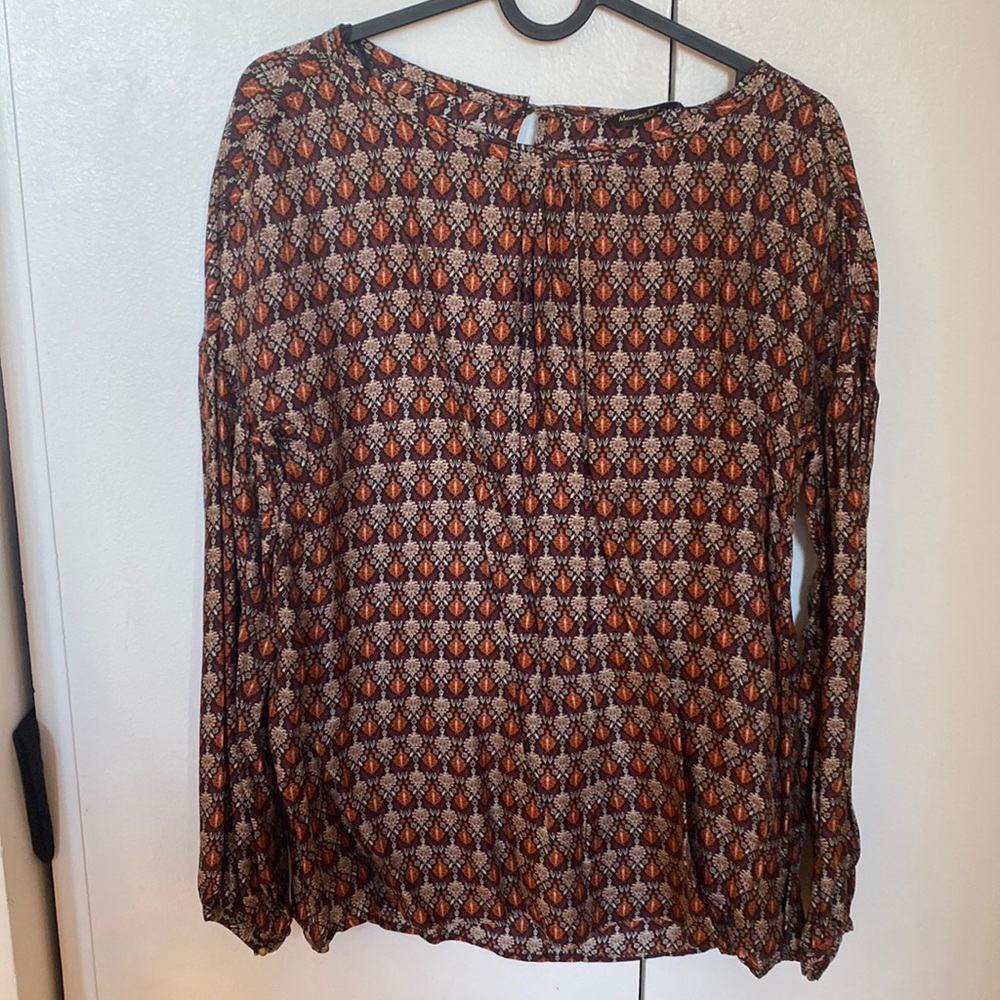 new massimo dutti top shirt S